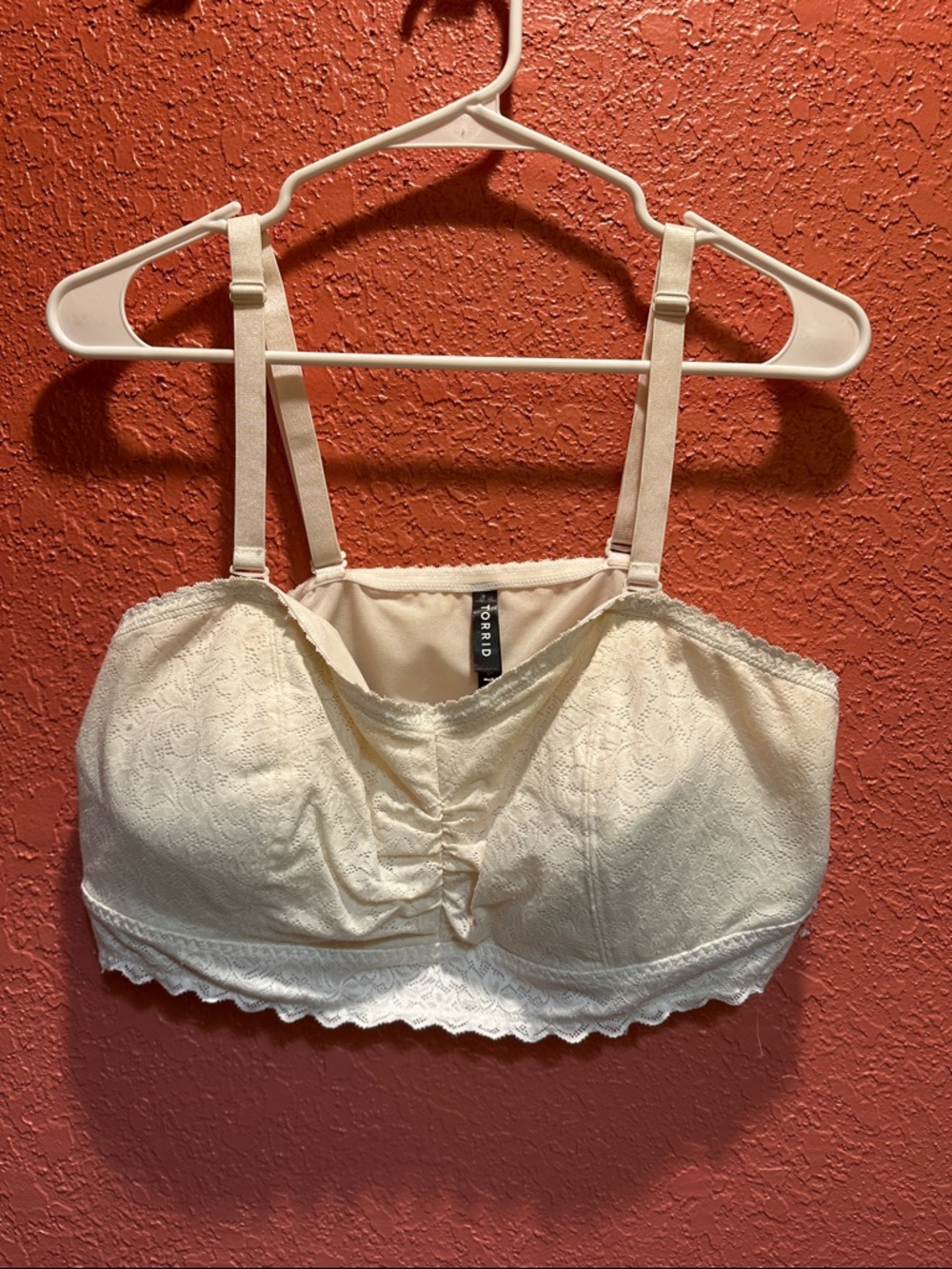 torrid Lace Bralette in Ivory Cream